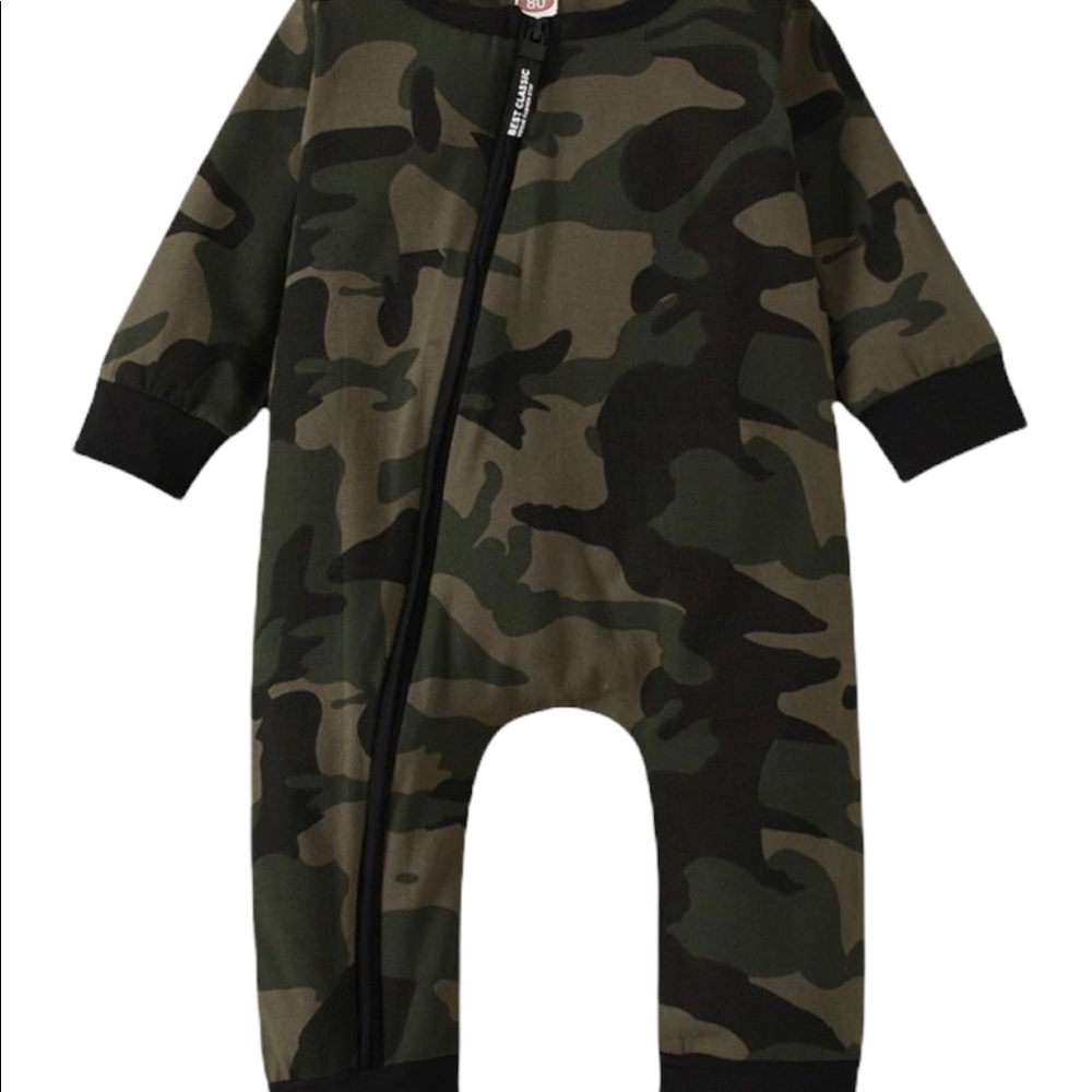 Camo Zip Up